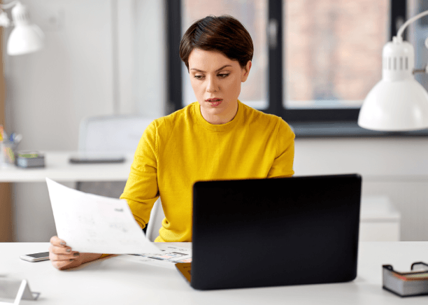 Client uploads files through a secure portal, choosing Spanish Translation Services in Iowa for personal and business.