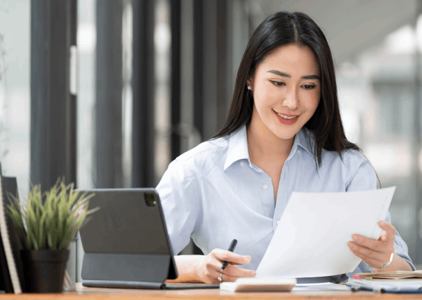 Customer using Marriage Certificate Translation Services in Iowa along with birth and legal documents.