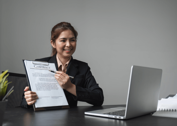 A client assembles immigration forms with a certified translation, relying on Translation Services in Urbandale for personal.